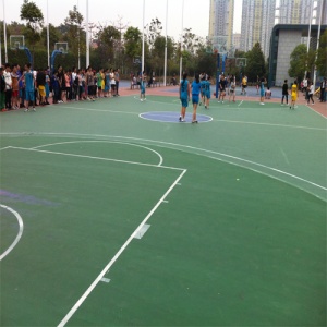 福建寧德師范學院PU球場_戶外運動地面案例_廣東
