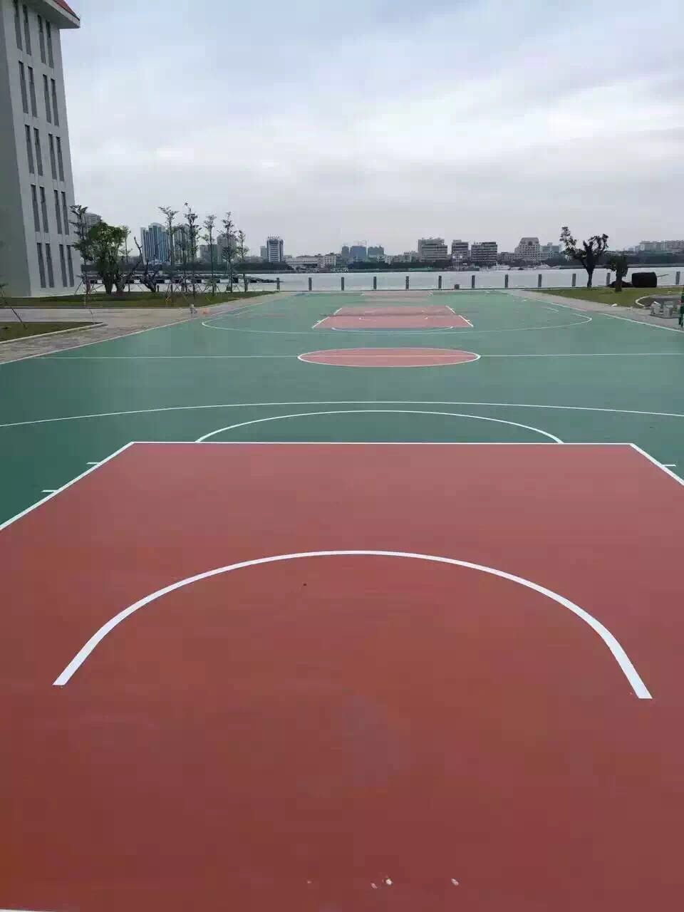 礐石某海軍部隊(duì) 1500方<a href=http://m.taijiali.cn target=_blank class=infotextkey>硅PU</a>球場(chǎng)