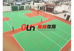 云南省昭通永善縣林場(chǎng)小區(qū)球場(chǎng)_戶外運(yùn)動(dòng)地面案例_廣東