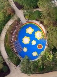 浙江溫州EPDM公園路徑_游樂設施工程案例_廣東
