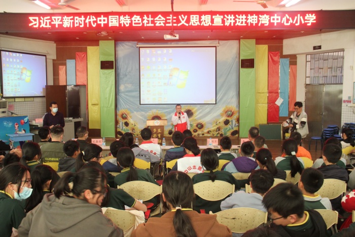推動(dòng)黨的二十大精神進(jìn)校園 讓文明之花處處開(kāi)放