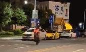 “鬼火”摩托在漁人碼頭深夜“炸街”，市民怒了，交警出手了！