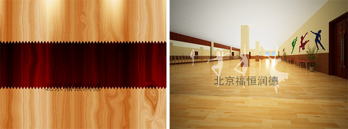采用“福恒”<a href=http://m.taijiali.cn target=_blank class=infotextkey>健身</a>木地板的場(chǎng)館
