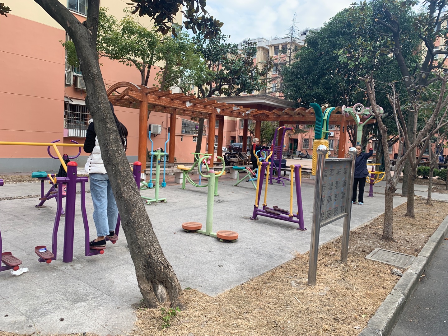 嚴(yán)中路388弄健身點