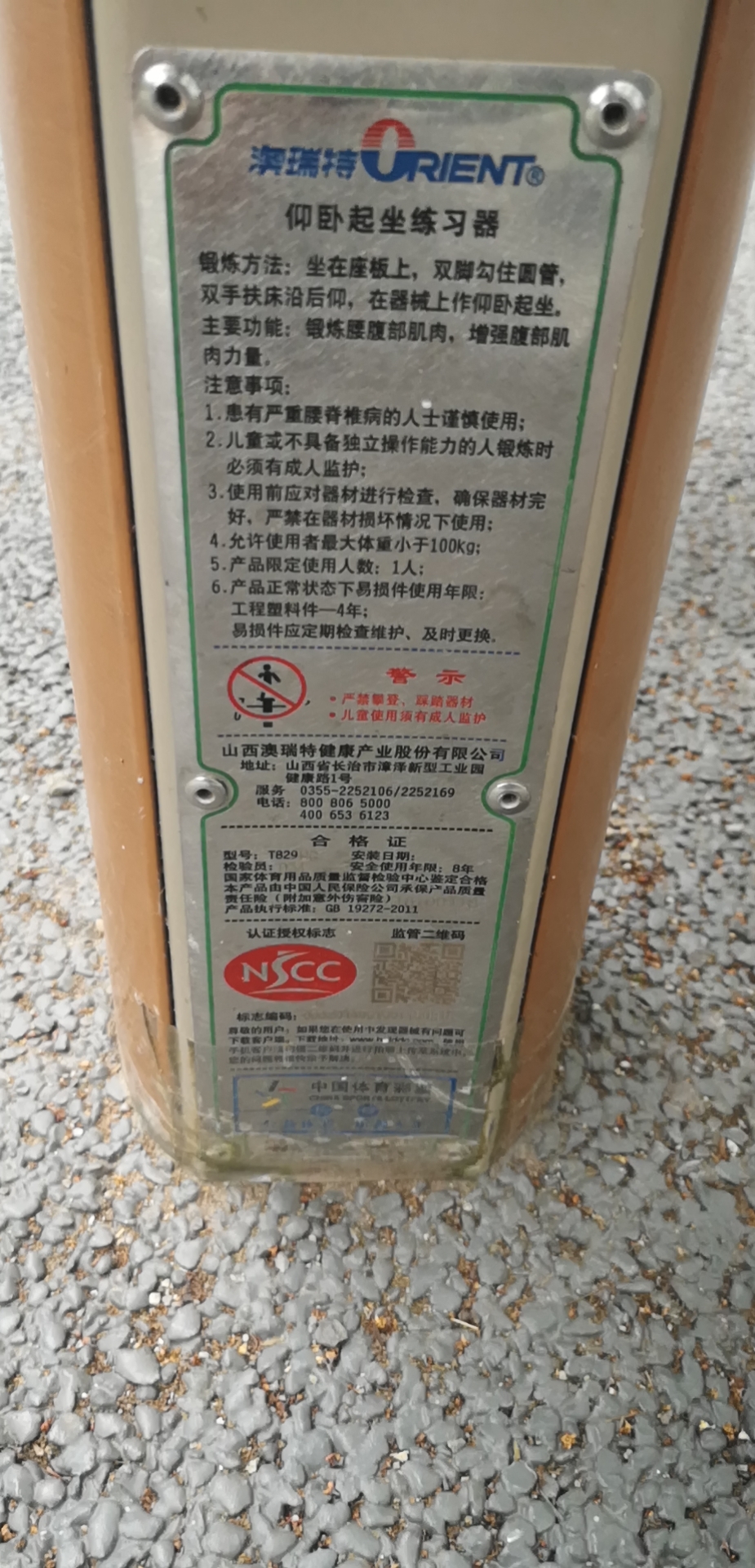 仰臥起坐板