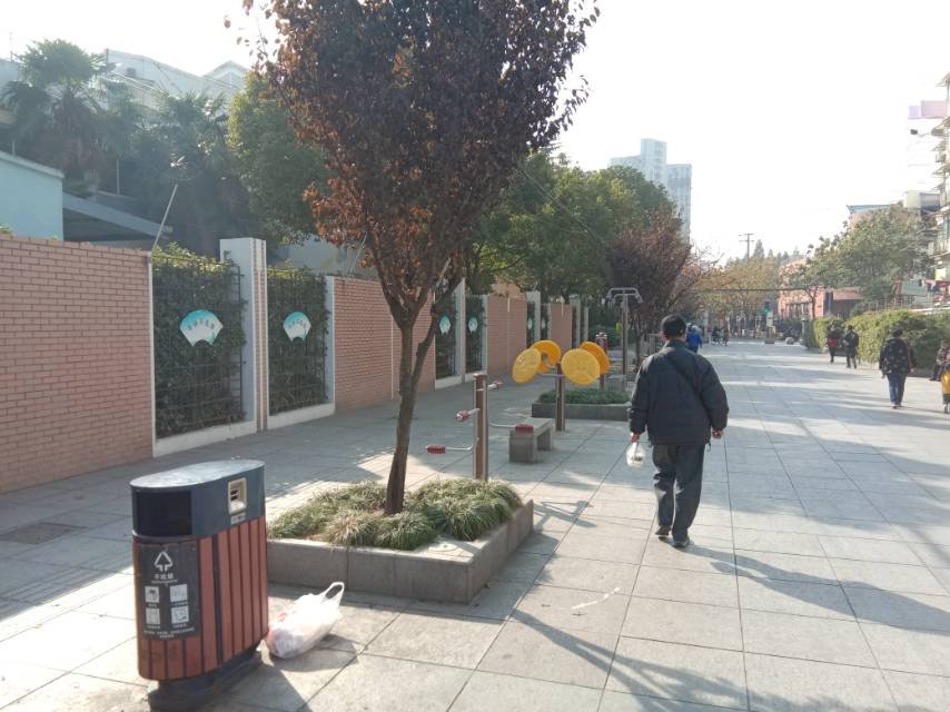 甘泉路休閑街健身點(diǎn)