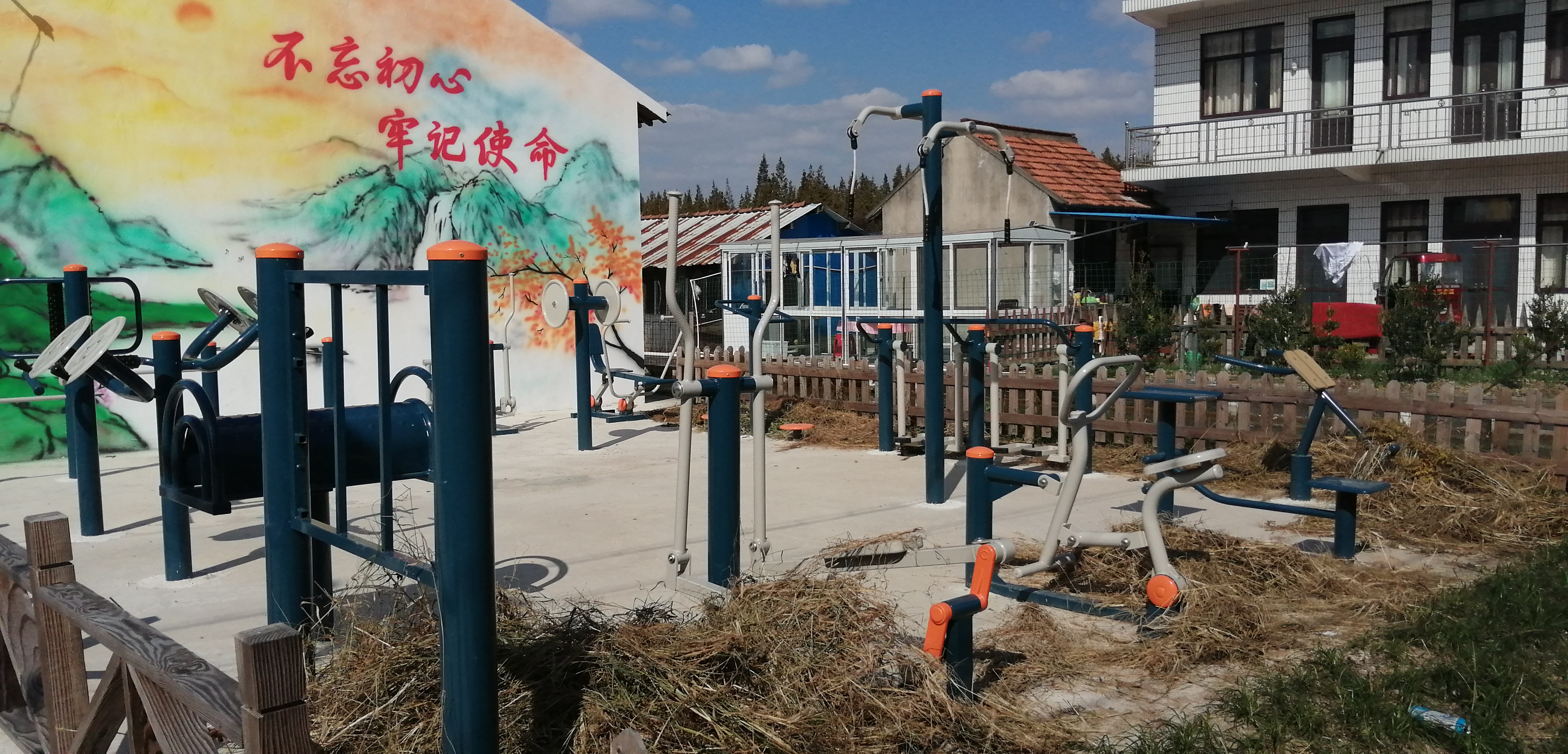 豎新鎮(zhèn)育才村健身點二