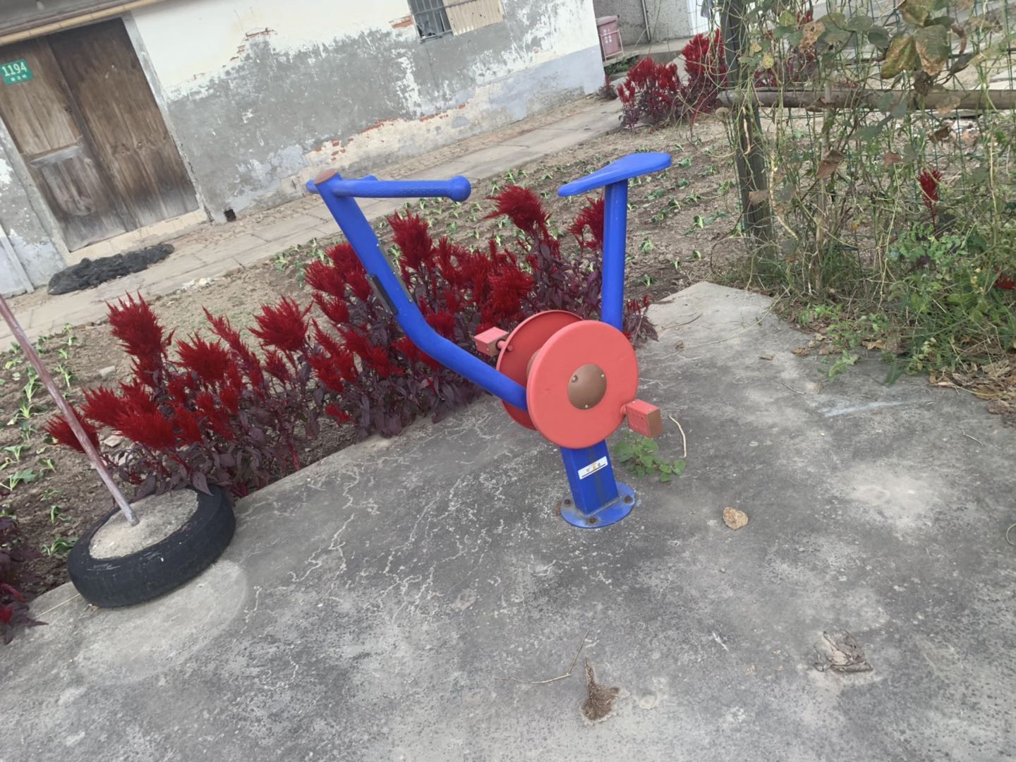直立健身車