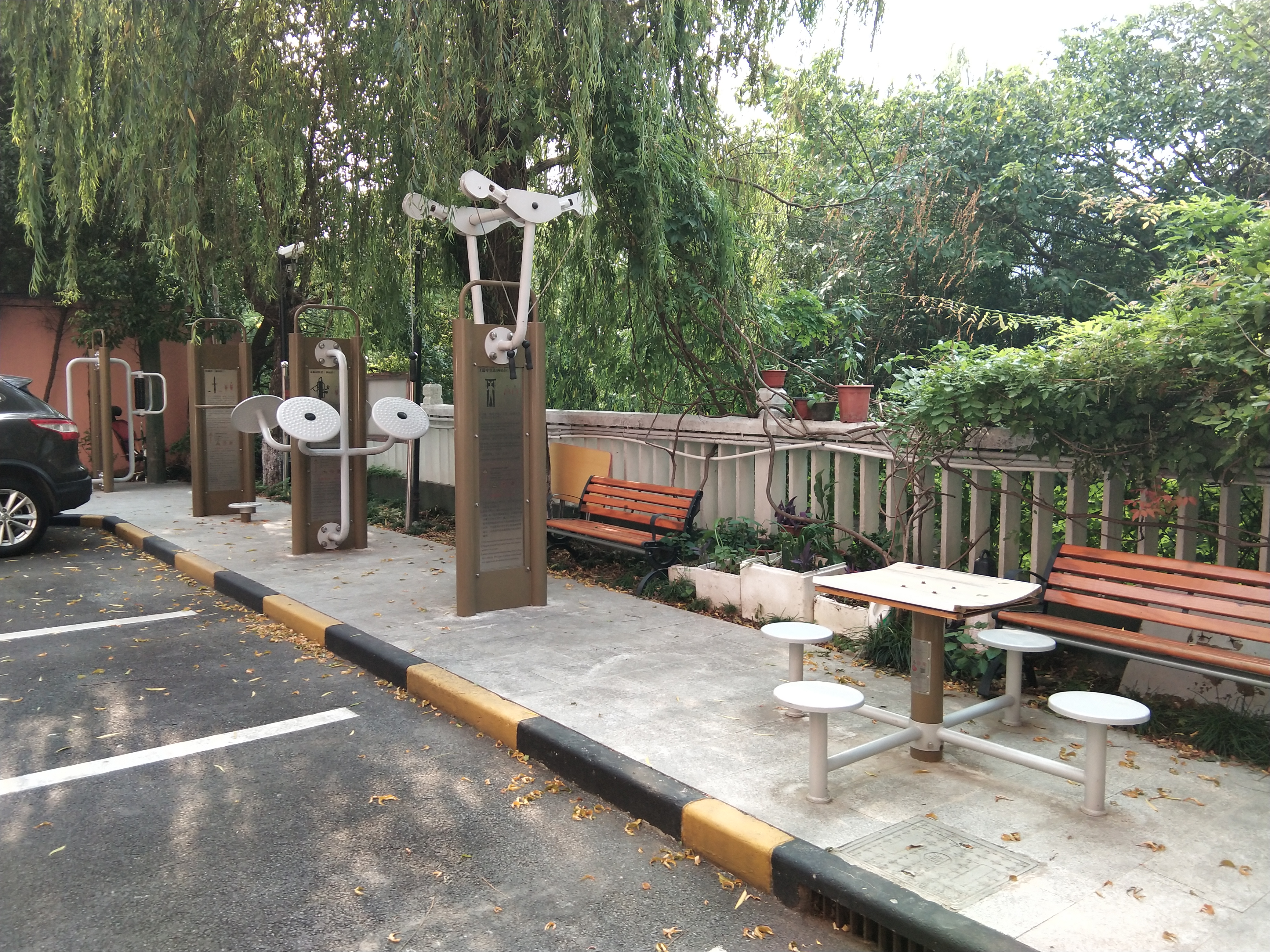 銀夏花園健身點
