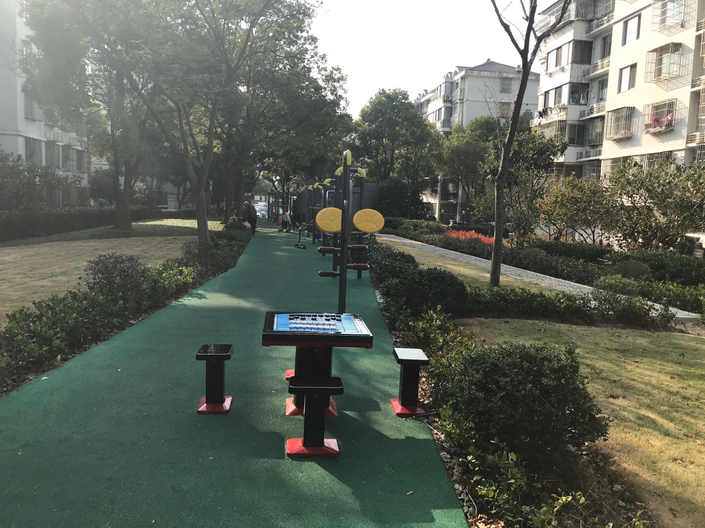 東港二居施灣三路1105弄7號(hào)東側(cè)健身路徑