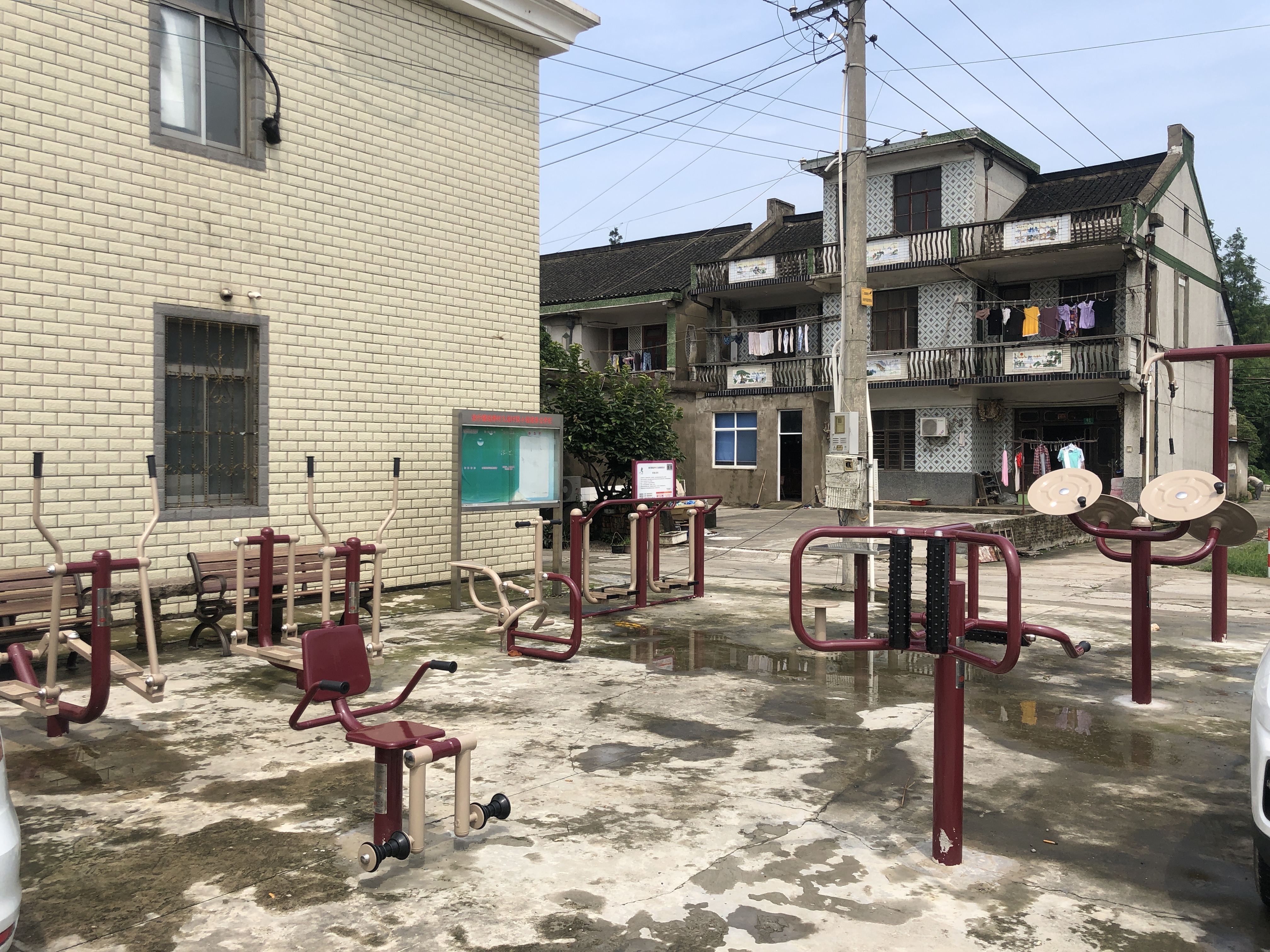 錢橋村九組健身點