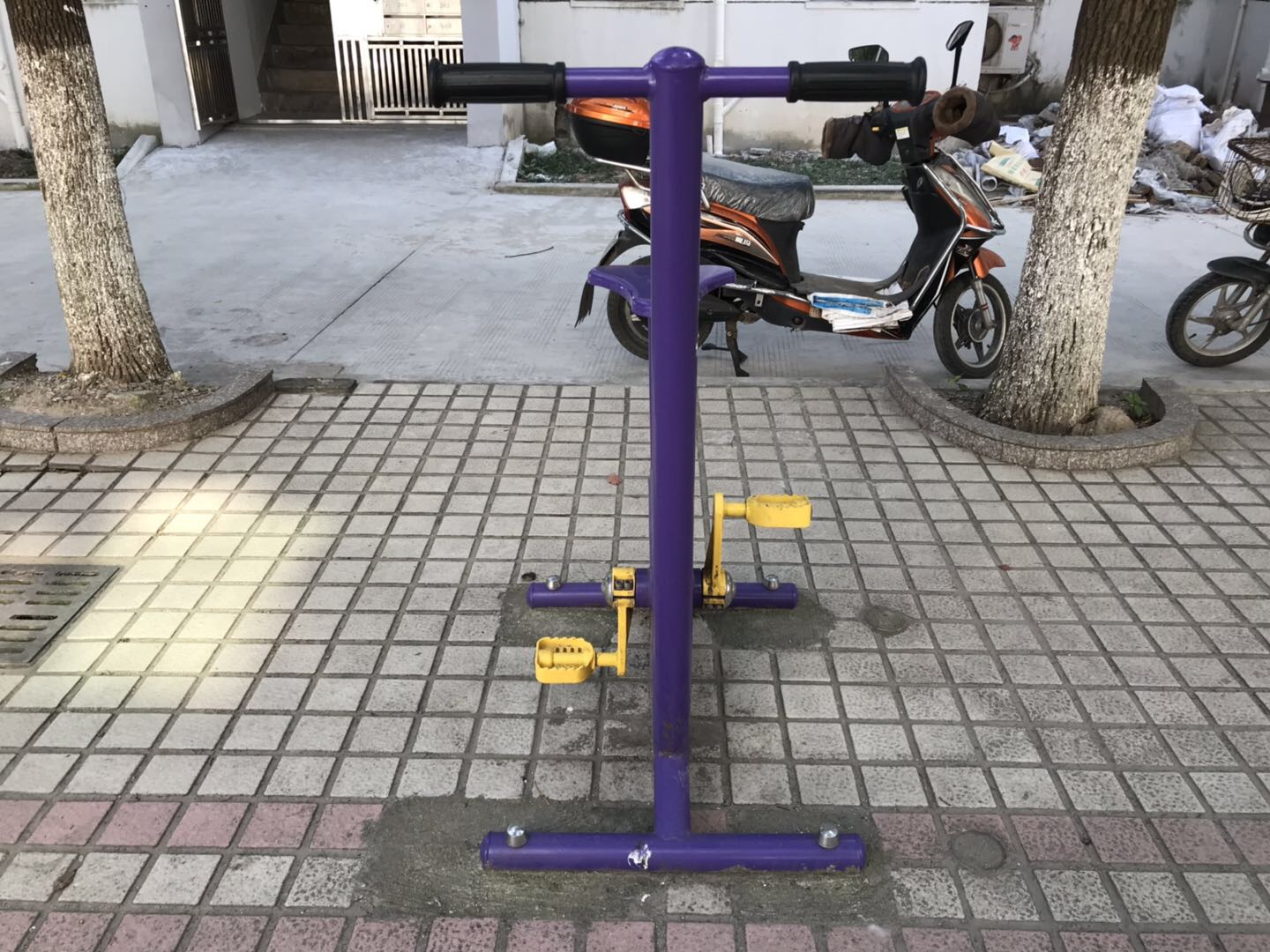 雙位健身車