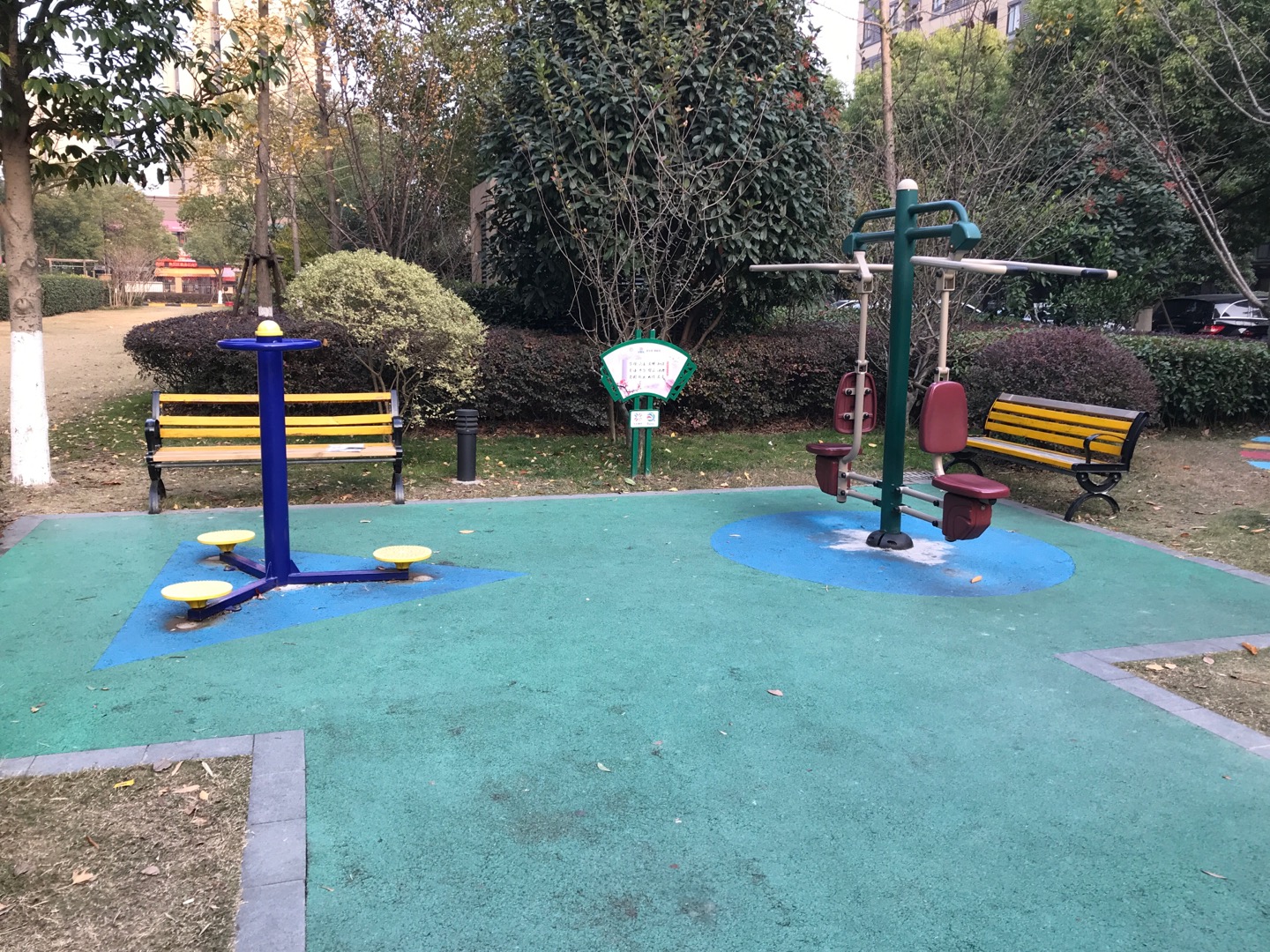 嘉悅社區(qū)金色領(lǐng)域健身點