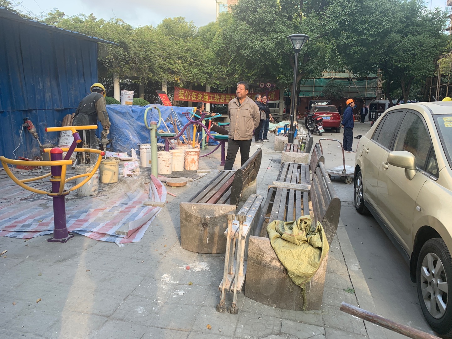 白楊路1155弄健身點(diǎn)
