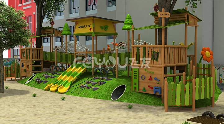 幼兒園滑梯游戲的教學定位 幼兒園滑梯游戲的教學定位