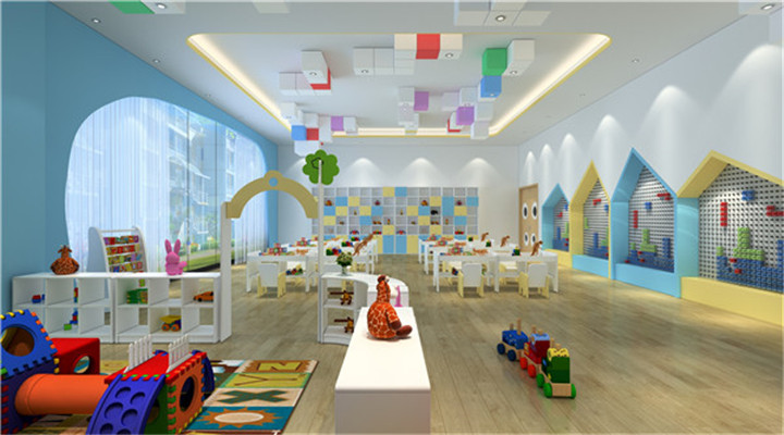 南方幼兒園室內(nèi)整體設計：建構(gòu)室