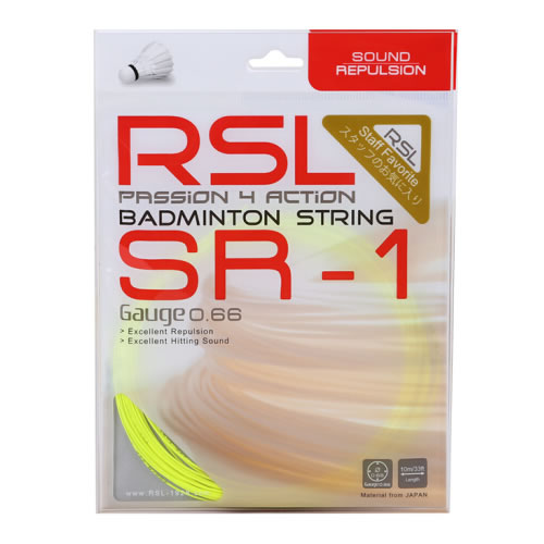 亞獅龍SR-1羽毛球拍線(xiàn)圖1