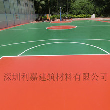 供應(yīng)硅pu籃球場(chǎng)施工/硅PU球場(chǎng)材料