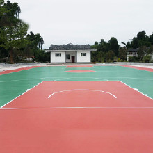 硅PU塑膠球場(chǎng) 籃球場(chǎng) 網(wǎng)球場(chǎng) 羽毛球場(chǎng)材料 硅PU直銷 籃球場(chǎng)硅pu