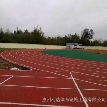 利達體育 透氣型塑膠跑道 全塑型塑膠跑道 混合型塑膠跑道 復合型塑膠跑道 可包施工